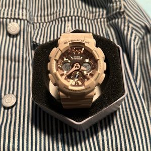 Casio G-Shock rose gold